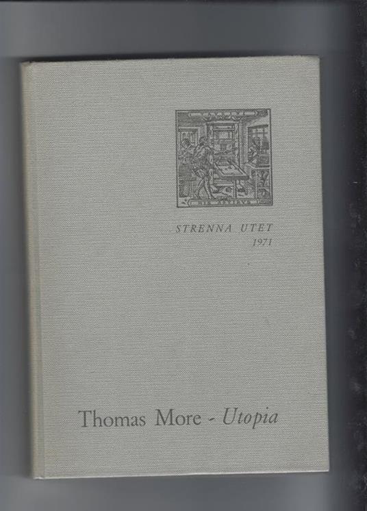 Utopia - Thomas Moore - copertina