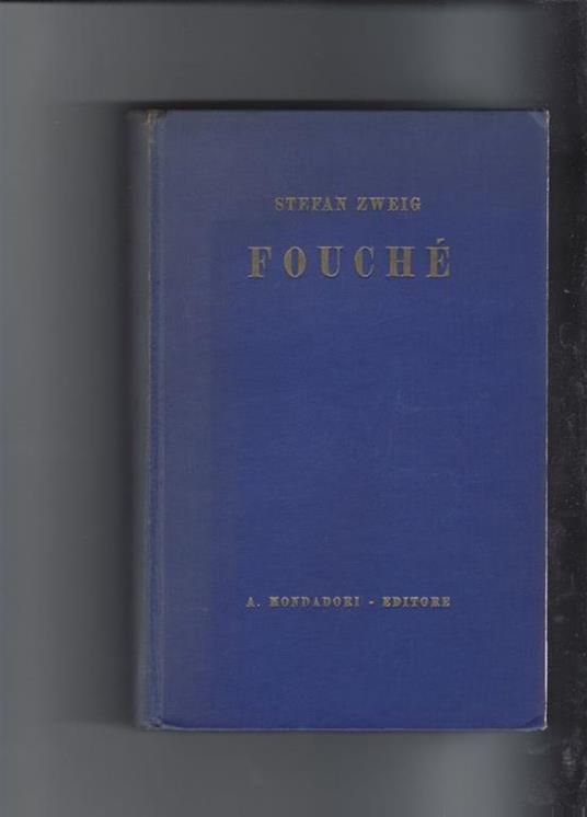 Fouchè - Stefan Zweig - copertina