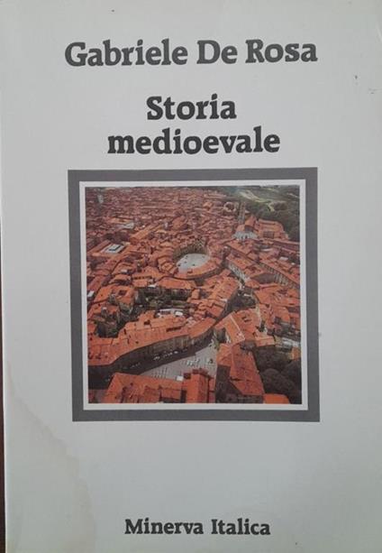 Storia medioevale - Gabriele De Rosa - copertina