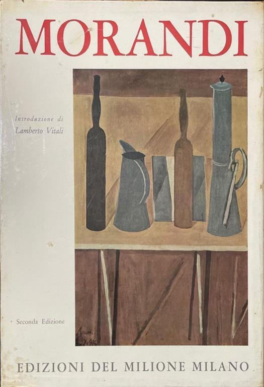 Giorgio Morandi Pittore - Lamberto Vitali - copertina