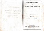 Romanzi storici di Walter Scott, tomo I-parte prima. Contenente: Il monastero/Rob-Roy/L'Abate/I fidanzati