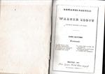 Romanzi poetici di Walter Scott, tomo VII. Contenente:Il Lord delle isole/Il canto dell'ultimo menestrello/Aroldo l'indomabile/Gli sponsali di Tiermann/Il castello di Cadiow/La donna del lago/Marmion o la battaglia di Floden Field/La visione di D. Ro