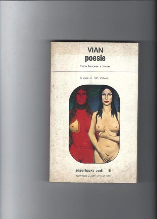 Poesie - Boris Vian - copertina