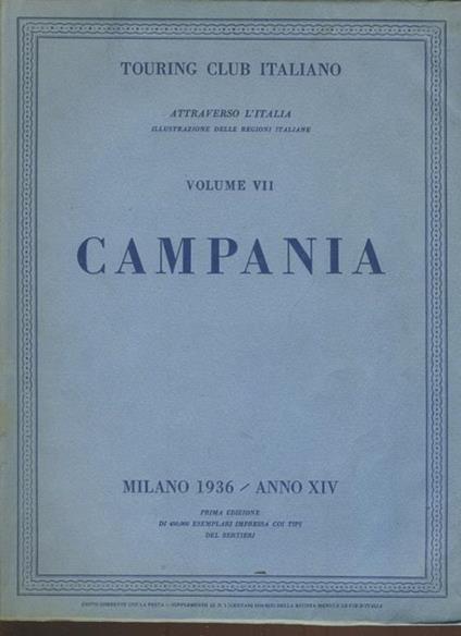 Campania. Attraverso l'Italia - copertina