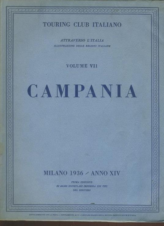 Campania. Attraverso l'Italia - copertina