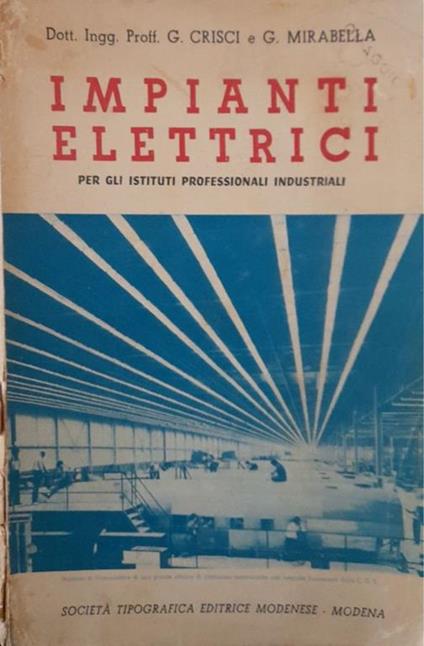 Impianti elettrici - copertina