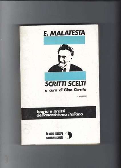 Scritti scelti - A. Malatesta - copertina