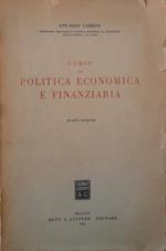 Corso di politica economica e finanziaria