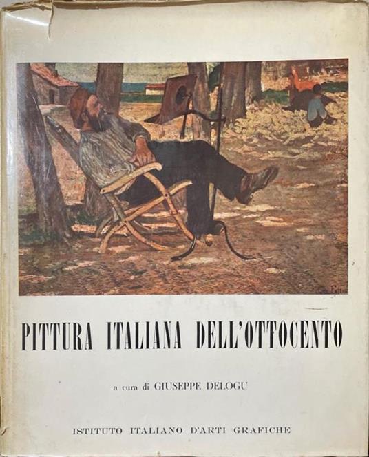 Pittura italiana dell'ottocento - Giuseppe Delogu - copertina