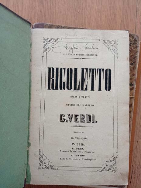 Rigoletto opera in tre atti - Giuseppe Verdi - 2