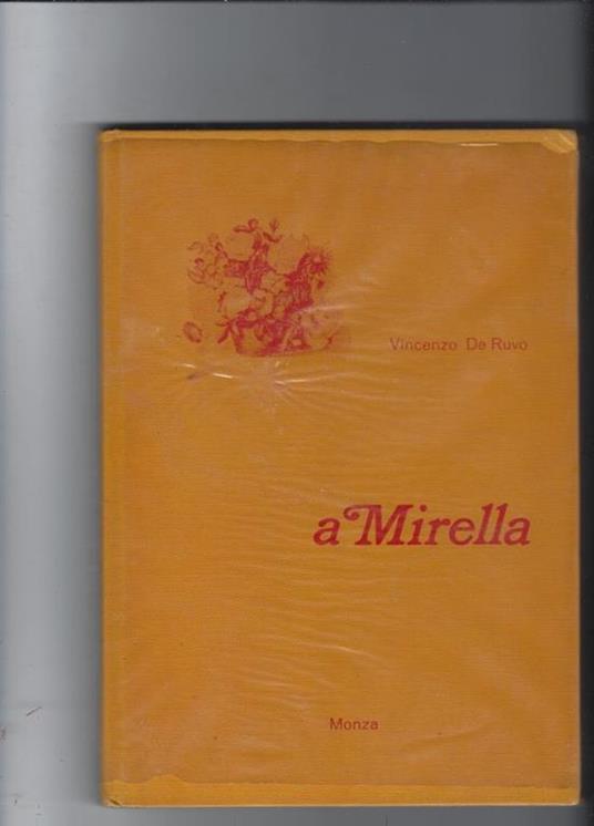 A Mirella - Vincenzo De Ruvo - copertina