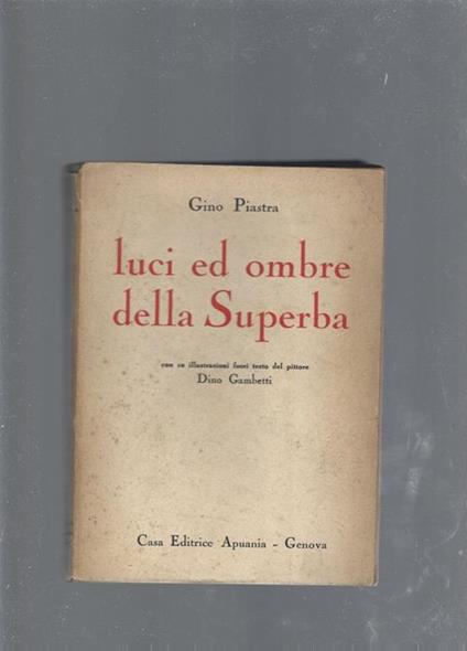 Luci e ombre della Superba - copertina