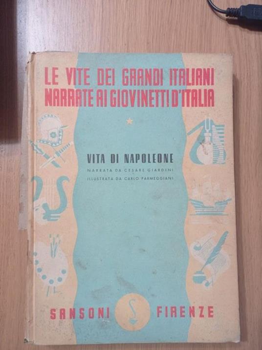 Vita di Napoleone - Cesare Giardini - copertina