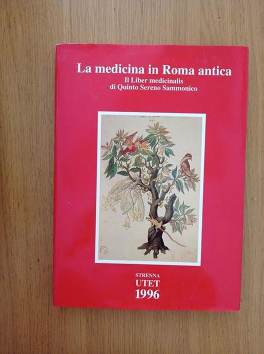 La medicina in Roma antica - Quinto Sereno Sammonico - copertina
