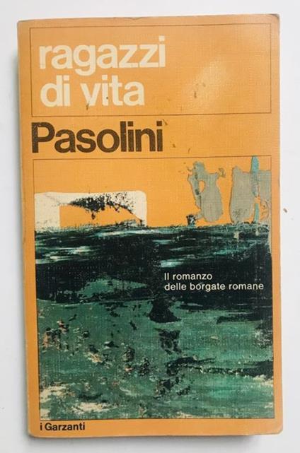 Ragazzi di vita - Pier Paolo Pasolini - copertina