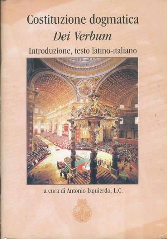 Costituzione dogmatica dei verbum - copertina