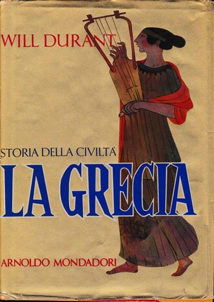 La Grecia - Will Durant - copertina