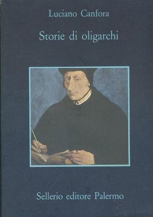 Storie di oligarchi - Luciano Canfora - copertina