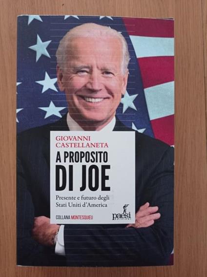 A proposito di Joe. Presente e futuro degli Stati Uniti d\'America - Giovanni Castellaneta - copertina