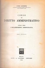 Corso di Diritto Amministrativo, vol. III°