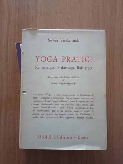 Yoga pratici - Swami Vivekananda - copertina