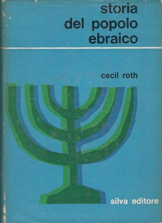 Storia del popolo ebraico - Cecil Roth - copertina
