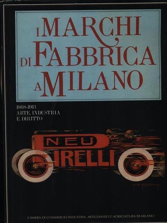 I marchi di fabbrica a Milano - copertina