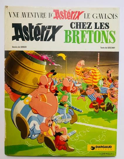 Une aventure d'Astérix Le Gaulois: Astérix chez les Bretons - copertina