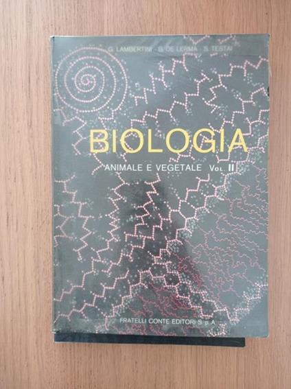 Biologia Vol. II - copertina