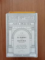 Il poema della natura libro IV