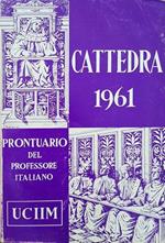 Cattedra, prontuario del professore italiano 1961
