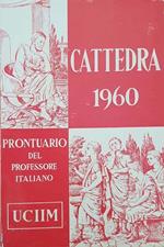 Cattedra, prontuario del professore italiano 1960