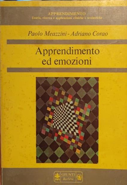 Apprendimento ed emozioni - copertina