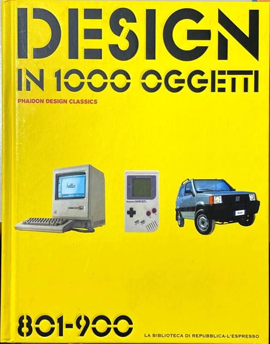 Design in 1000 oggetti 800-900 - copertina