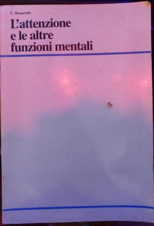 L' attenzione e le altre funzioni mentali - copertina