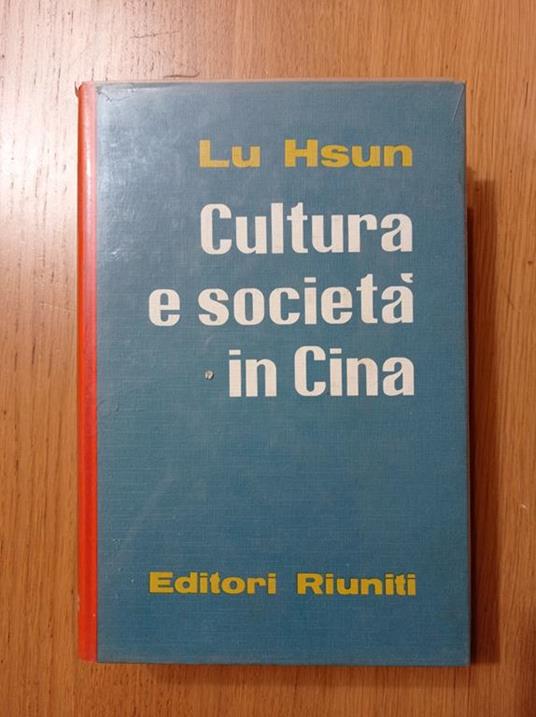 Cultura e società in Cina - Hsun Lu - copertina