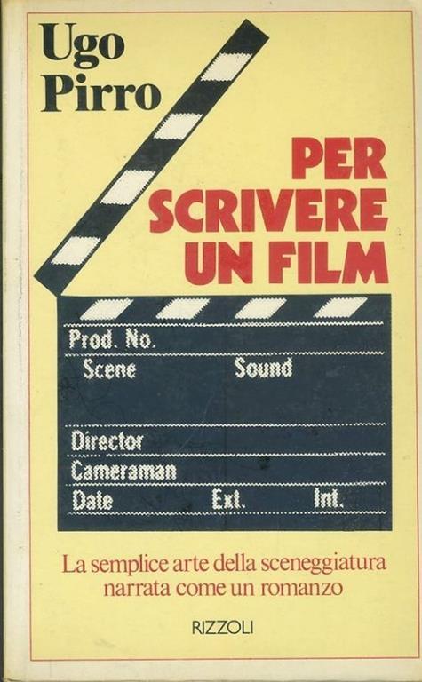 Per scrivere un film - Ugo Pirro - copertina