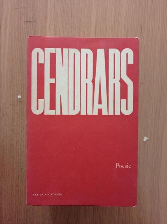 Poesie - Blaise Cendrars - copertina