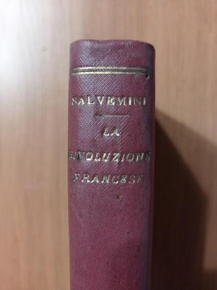 La rivoluzione francese (1788 - 1792) - copertina