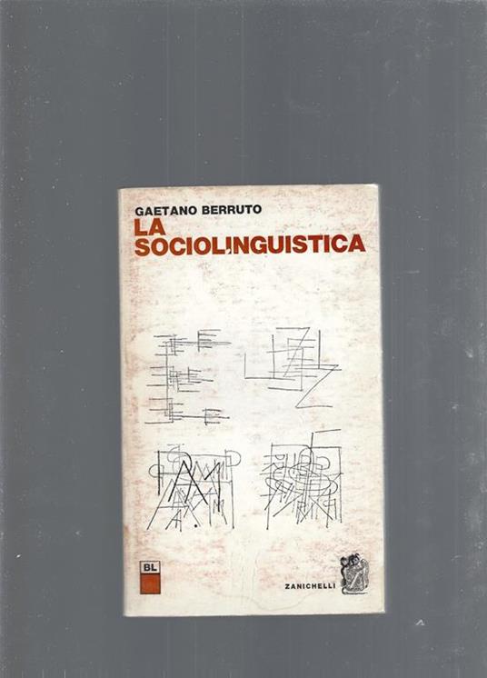 La sociolinguistica - Gaetano Berruto - copertina