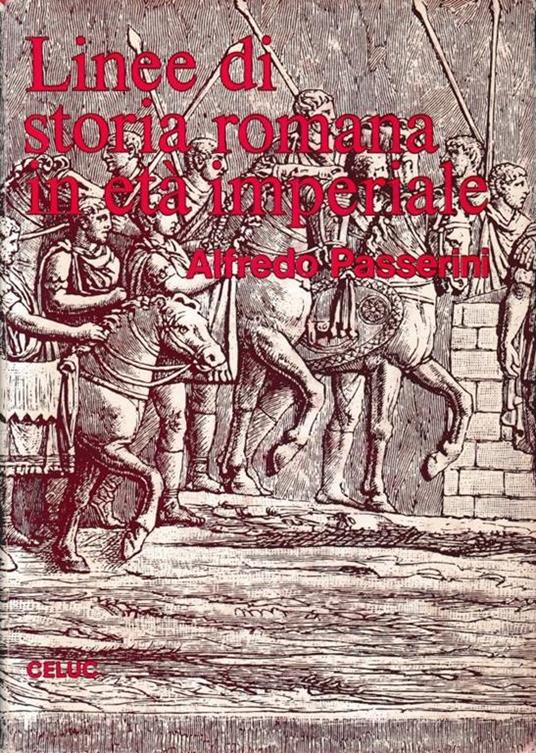 Linee di storia romana in età imperiale - Alfredo Passerini - copertina