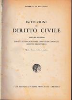 Istituzioni di Diritto Civile, vol. 2°