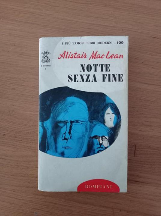 Notte senza fine - Alistair Mclean - copertina