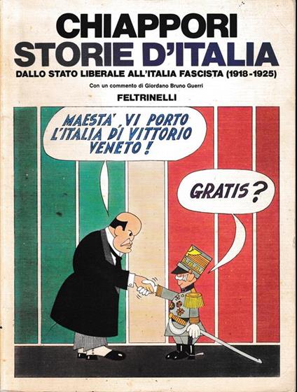 Storie d'Italia, dallo stato liberale all'Italia fascista (1918-1925) - Alfredo Chiàppori - copertina