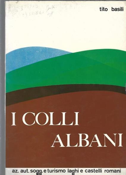 I colli albani - Tito Basili - copertina