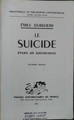 Le suicide. Etude de sociologie