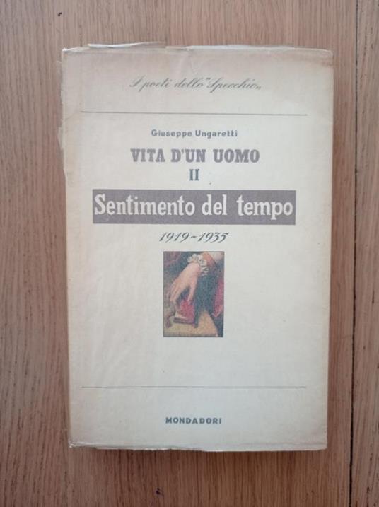 Vita d'uomo III Poesie disperse - Giuseppe Ungaretti - copertina