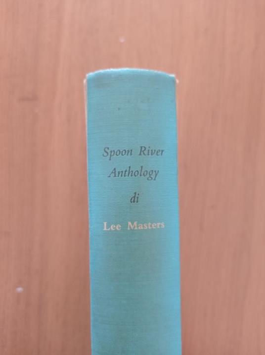 Spoon River Anthology - Edgar Lee Masters - copertina