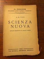 Scienza nuova - Giambattista Vico - copertina