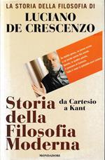 Storia della Filosofia Moderna, da Cartesio a Kant